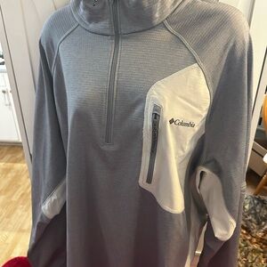 Columbia Men's Performance Jacket in Gray and White
